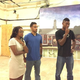 Grambling State University students Lanita Hughes, left, Brandon Evans and Travis Matthews survey damage in the television center in 2016. The center was first affected by a March 2015 flood that left two inches of water in the building. “Equipment was dried out and business resumed until March 2016, when 12 to 14 inches of water entered the building from above and below during the north Louisiana floods,” the News-Star in Monroe, La., reported. (Ashley Mott/News-Star)